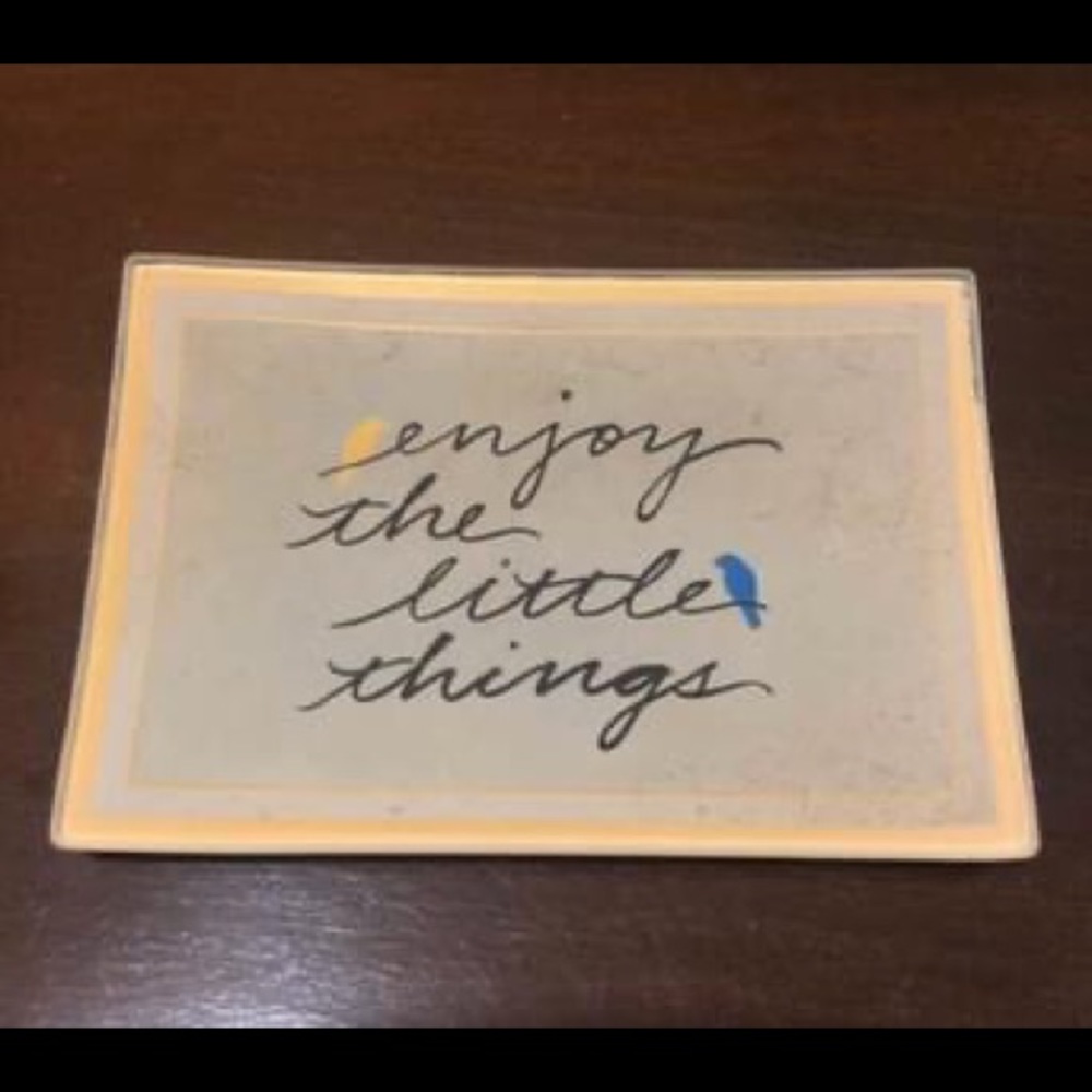 Small jewelry dish